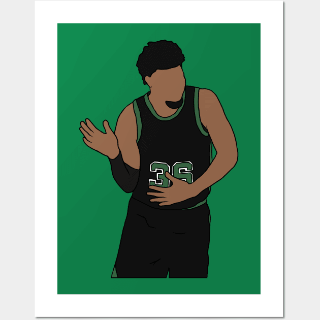 Marcus Smart Dance Wall Art by rattraptees